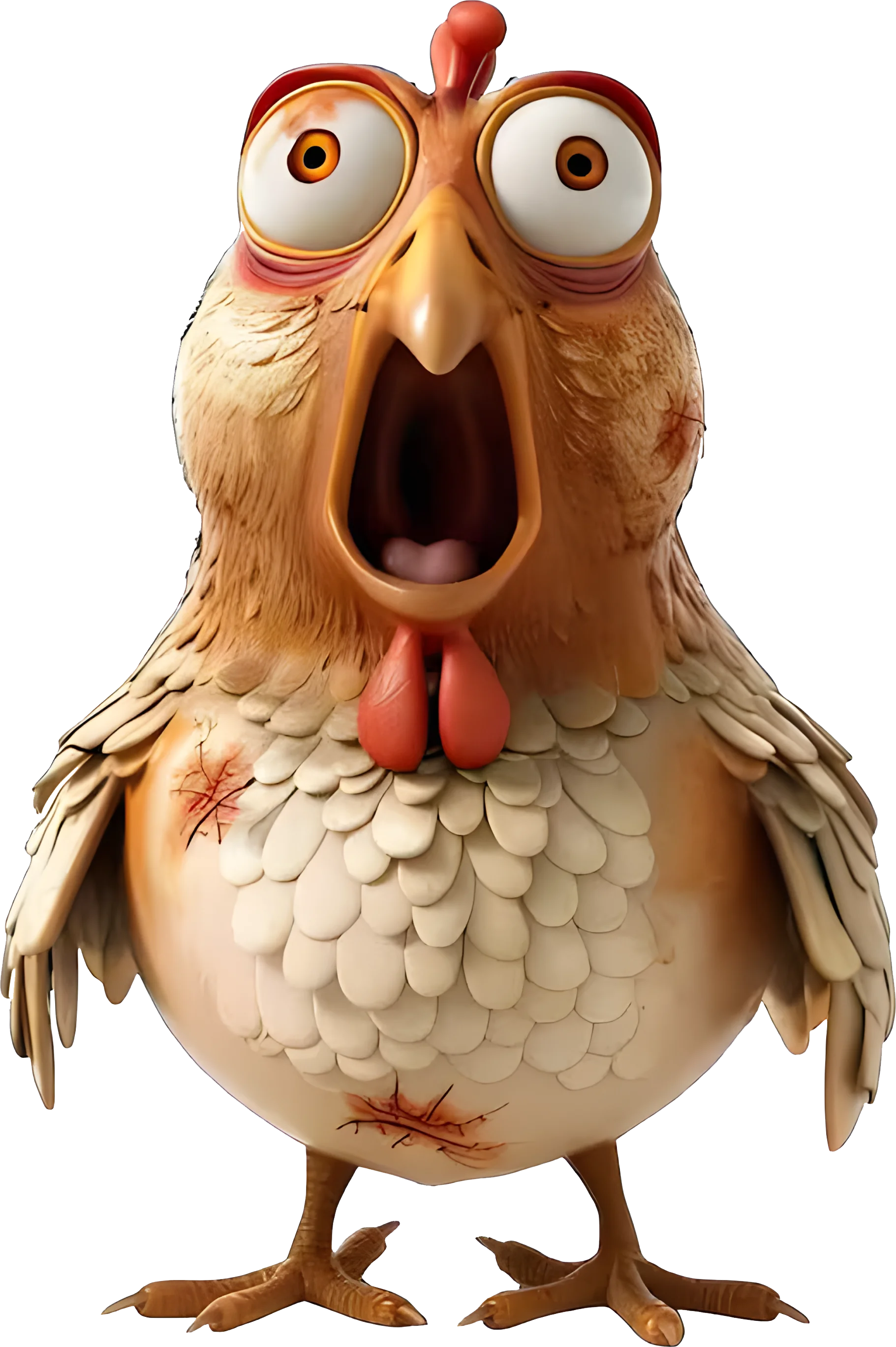 

DK345# Funny Cartoon Chicken Car Bumper Window Stickers For Car Truck Van Fashion Decals Vinyl Material Stickers