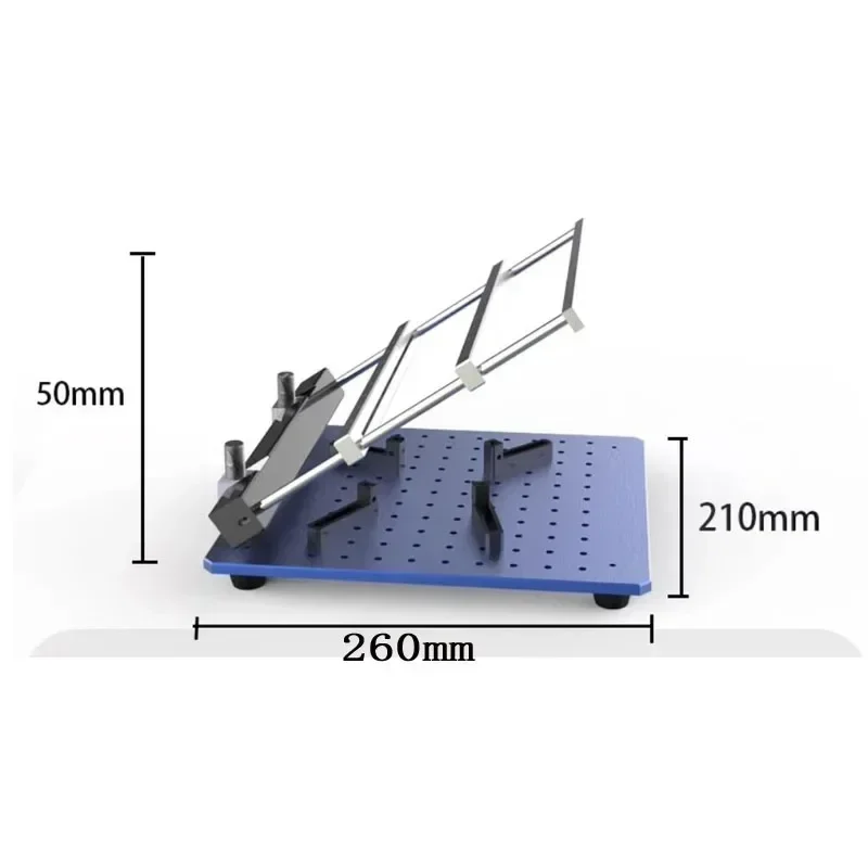 PCB Steel Mesh Solder Paste Printing Table Precision SMT Manual Small Machine Manual Screen Printing Table