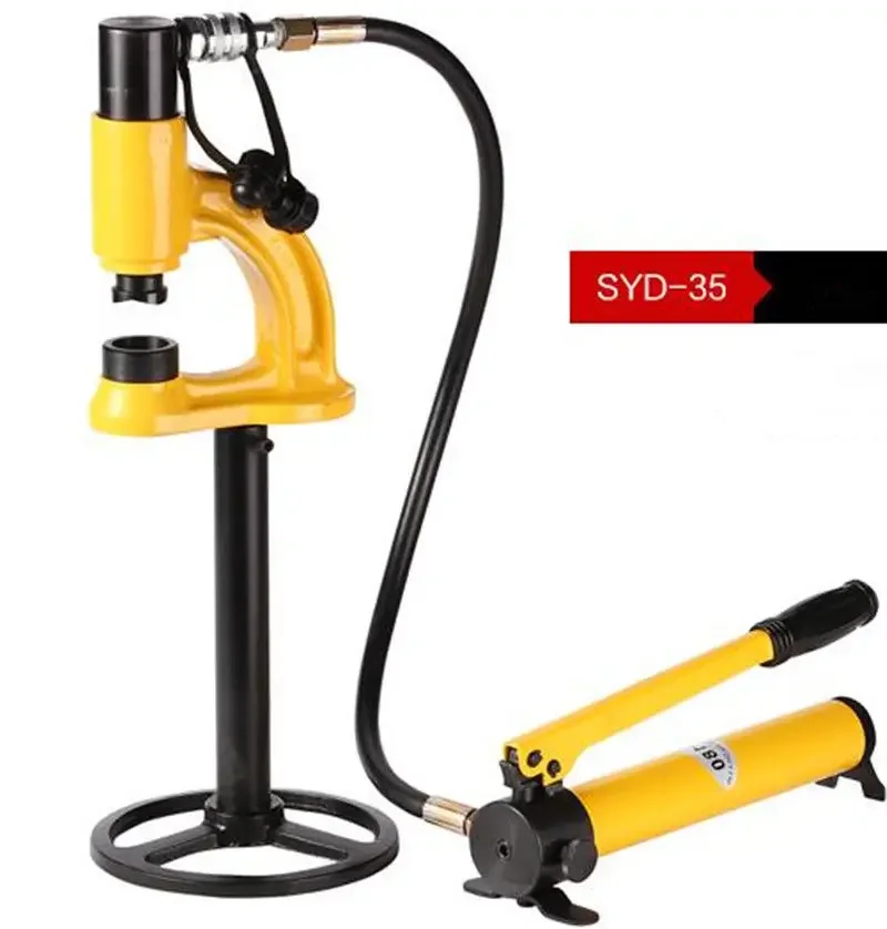 SYD-35 Split type hand hydraulic hole saw with CP-180 hand pump