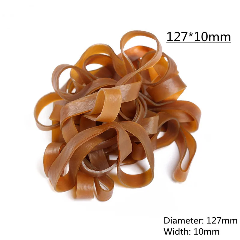 127*10mm High Elastic Band,10Pcs Larger Rubber Bands Big Elastic Cord for School Factory Package Supplies Accessories