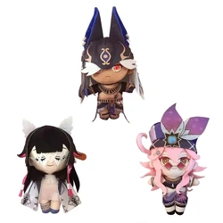 20cm Anime Genshin Impact Cyno Columbina Dori Cosplay Plush Doll Toy Cute Soft Stuffed Pillow Christmas Gift For Kids