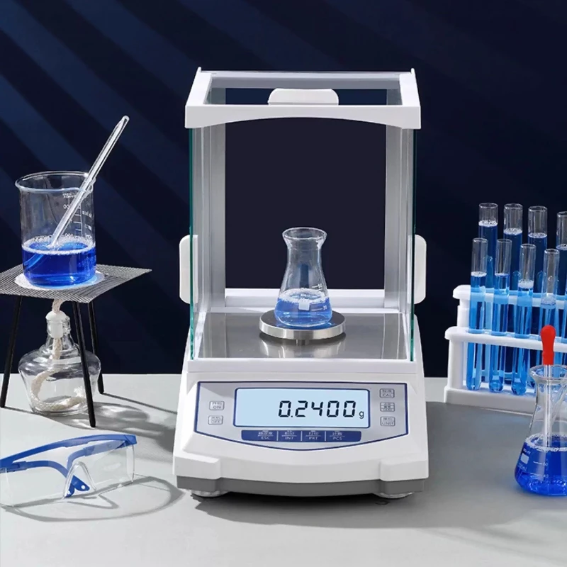 

Laboratory electronic balance scale 1/10,000 0.0001g0.1mg high precision