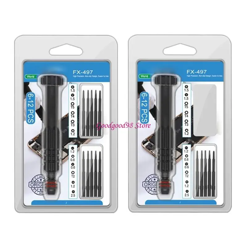 

Precisions Screwdriver Set Repair Tool Set For Electronics Phone Watch Precisions Screwdriver Set W8EC