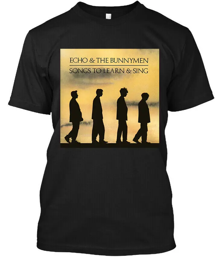 NEW! Popular Echo & the Bunnymen Songs to Learn  Sing Music T-Shirt   Luxury vintage oversized