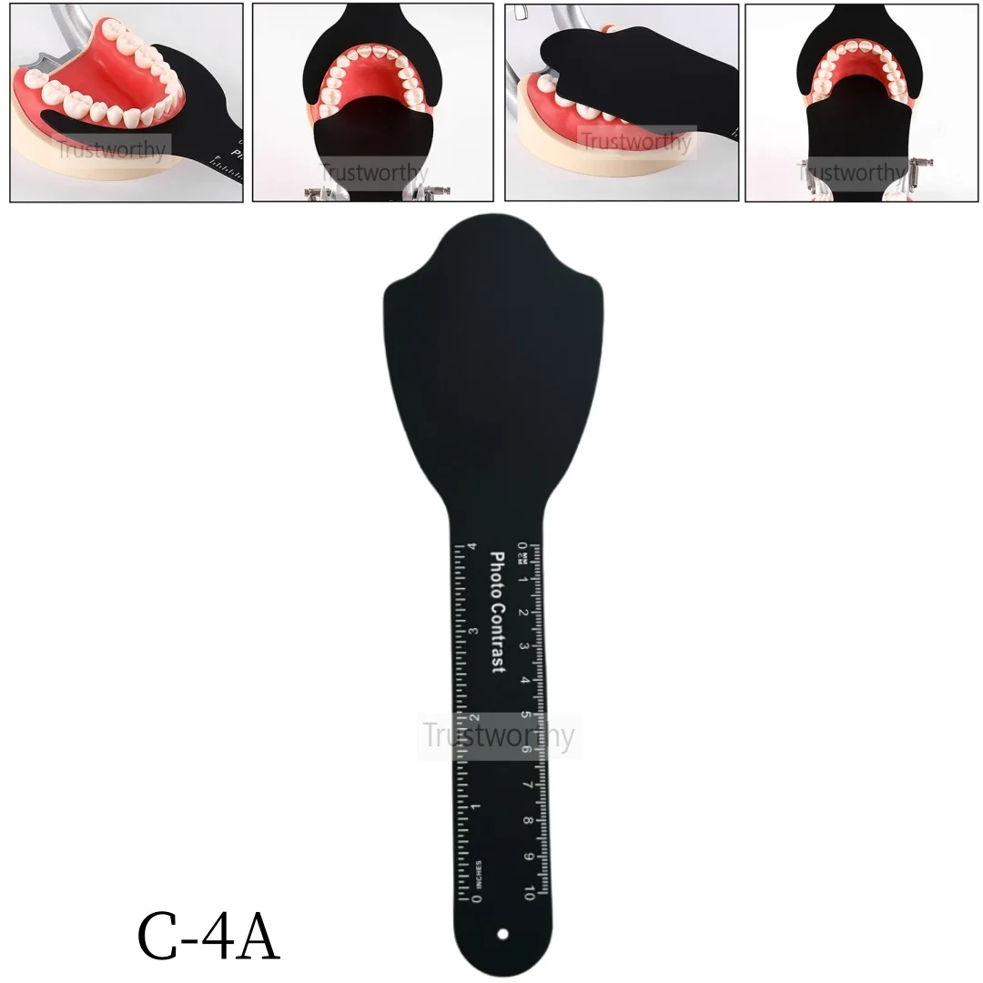 

C-4A Dental Photo Contrast Black Background Board Palatal Photography Contraster