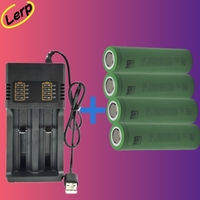 18650 3.7V Lithium ion Rechargeable Battery VTC6 3000mAh Optional Charger Set Flashlight Toy Remote Control