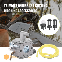 BHBD-Carburetor For STIHL FS120 FS200 FS250 Ignition Coil Air Filter Fuel Hose Tune Up Kit Trimmer Brushcutter