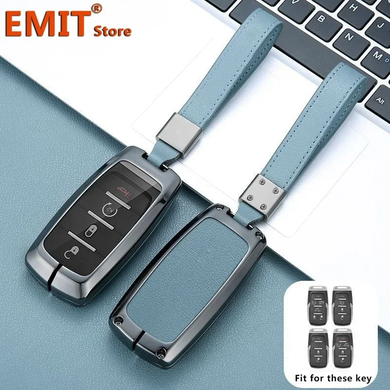 Dodge RAM için 1500 2500 3500 4500 5500 RAM1500 RAM2500 TRX Rebel kamyonlar pikap çinko alaşım araba anahtarı durum anahtarlık kapak kabuk Fob