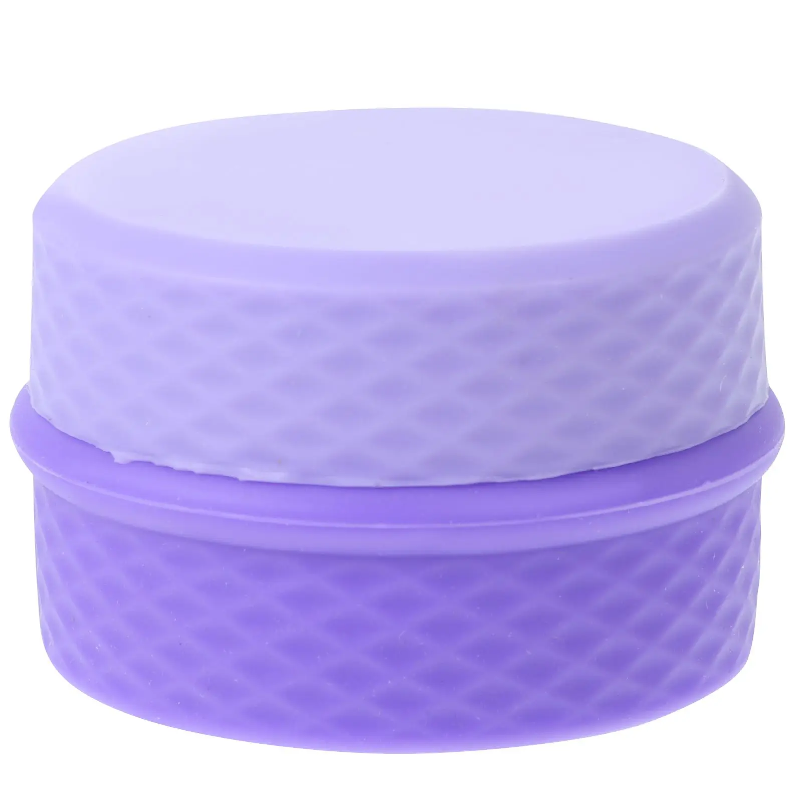 

Silicone Sealed Box Empty Cream Travel Jar Spoon Portable Leakproof Container Set for Vacation Skin Care Storage