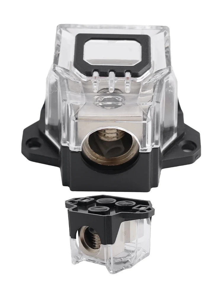 1pcs Car Audio Auto Car Package Content Power Distribution Way Zine Alloy Power Distribution Block Efficient Wiring