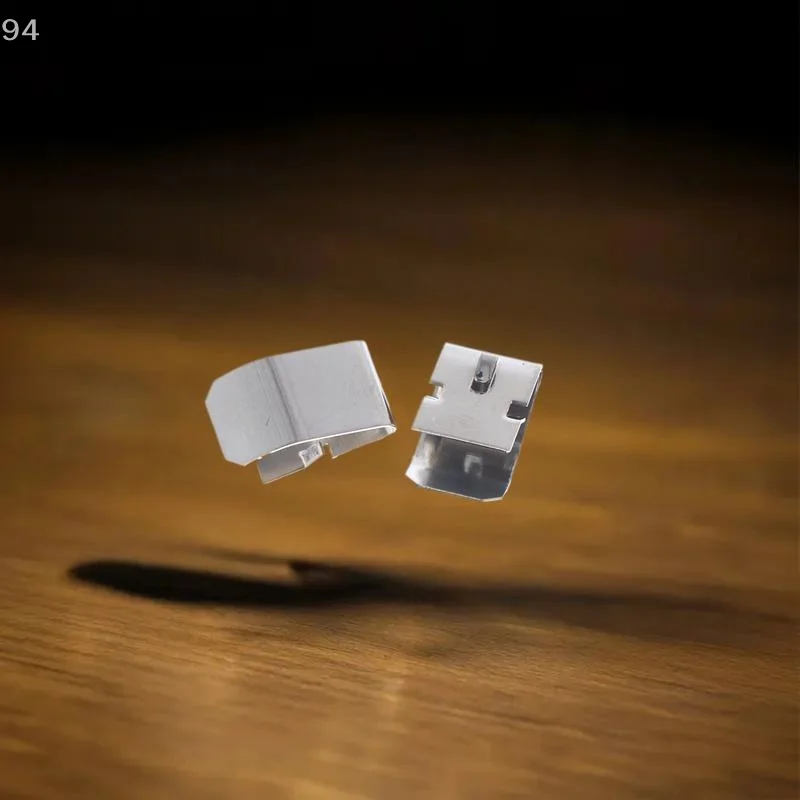 DIY Metal Stamping Battery Contact Leaf Clip, Adjustable 18650 A AA CR2 9V Battery, Pack 5/10
