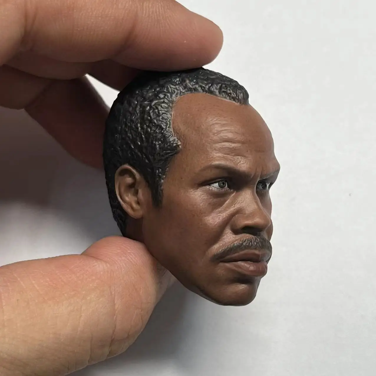 Danny Glover cabeza masculina esculpida Singer1/6 escala Actor película negra Actor estrella soldado juguetes modelo para figura de acción de 12 pulgadas