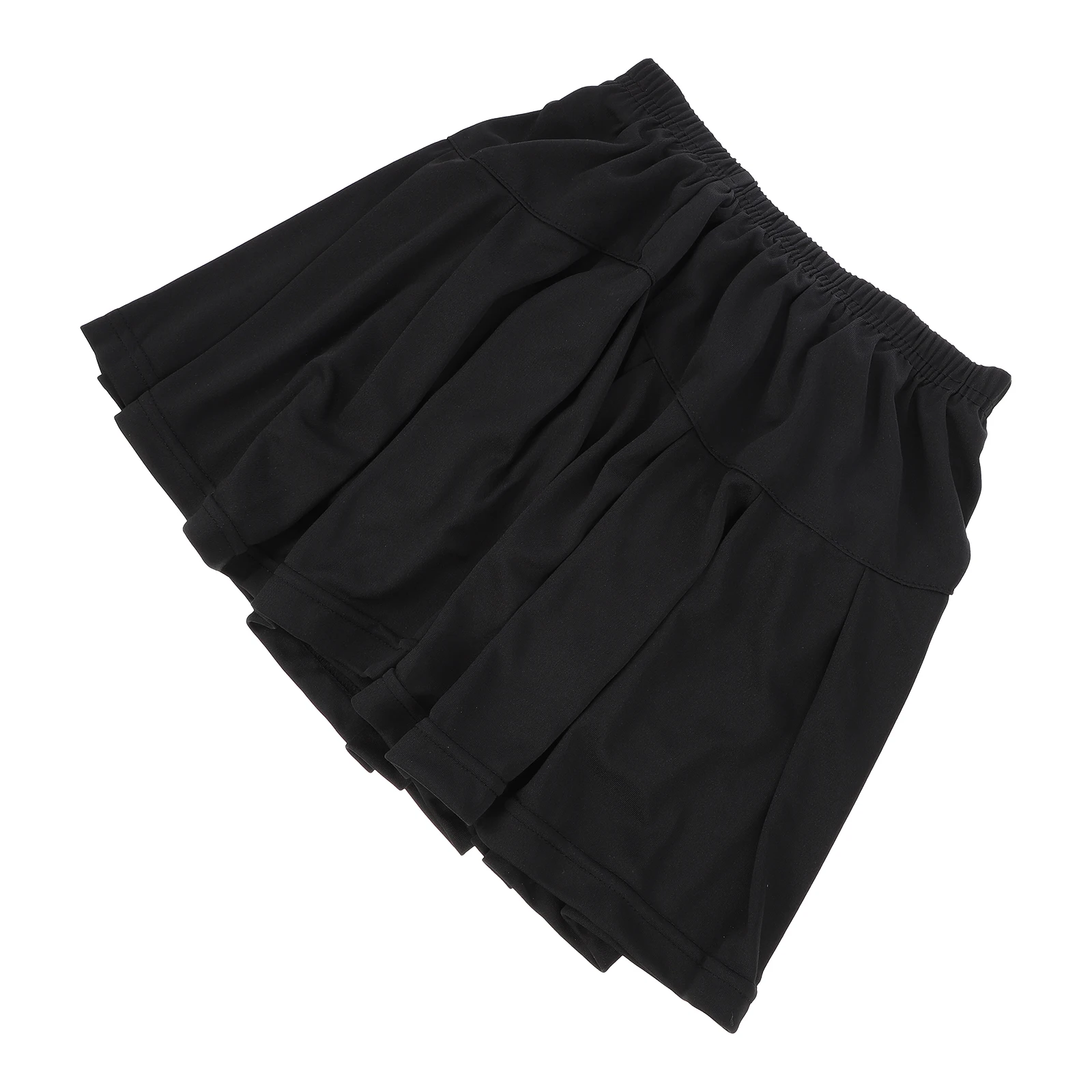 

Girls Sports Tennis Skorts Pleated Black Size S High Waist Lightweight Gym Fitness Shorts Skirt for Running Yoga Jogging