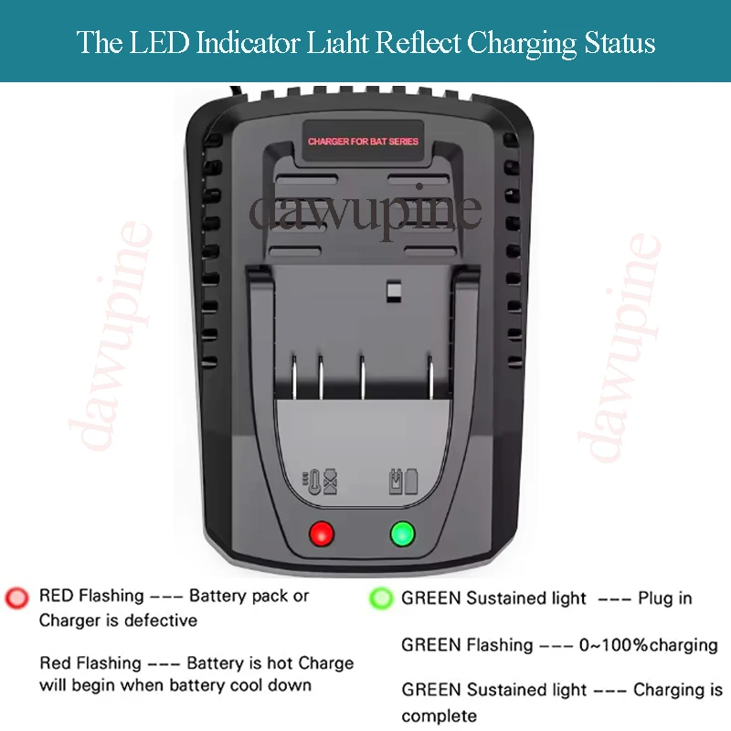 For Bosch 18V 14.4V Lithium Ion Batteries 2A Charger For Professional BAT614 BAT609 BAT609G BAT618 BAT618G AL1860CV AL1814CV