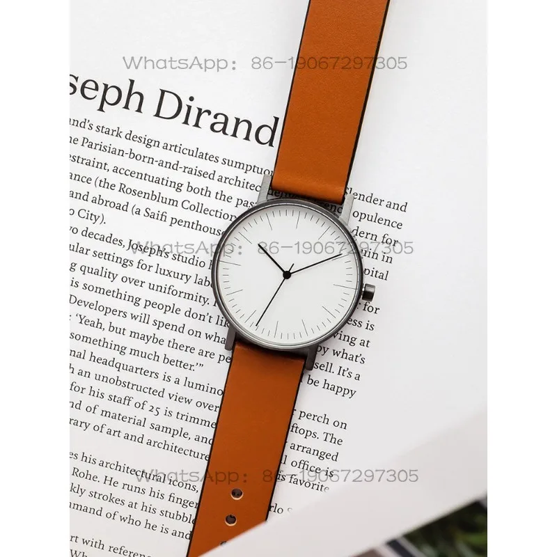 Perfect Time Watch Store BIJOUONE Fashionable Simple Silent Men's and Women's Waterproof Stainless Steel Watch