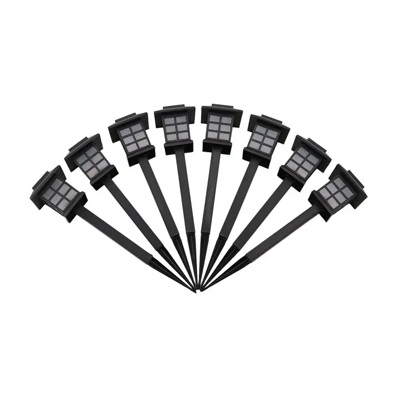 8PCS Solar Garden Lights Solar Landscape Lights For Solar Lights For Yard Garden Lawn Walkway Driveway-AT36