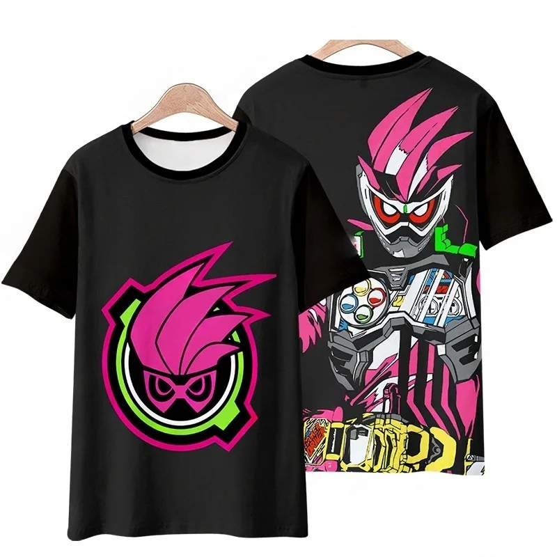 Kamen Rider Decade W OOO Graphic Printed Tokusatsu Fans T Shirt Summer Casual Cool Man Tshirt Harajuku Streetwear Hipster Tees