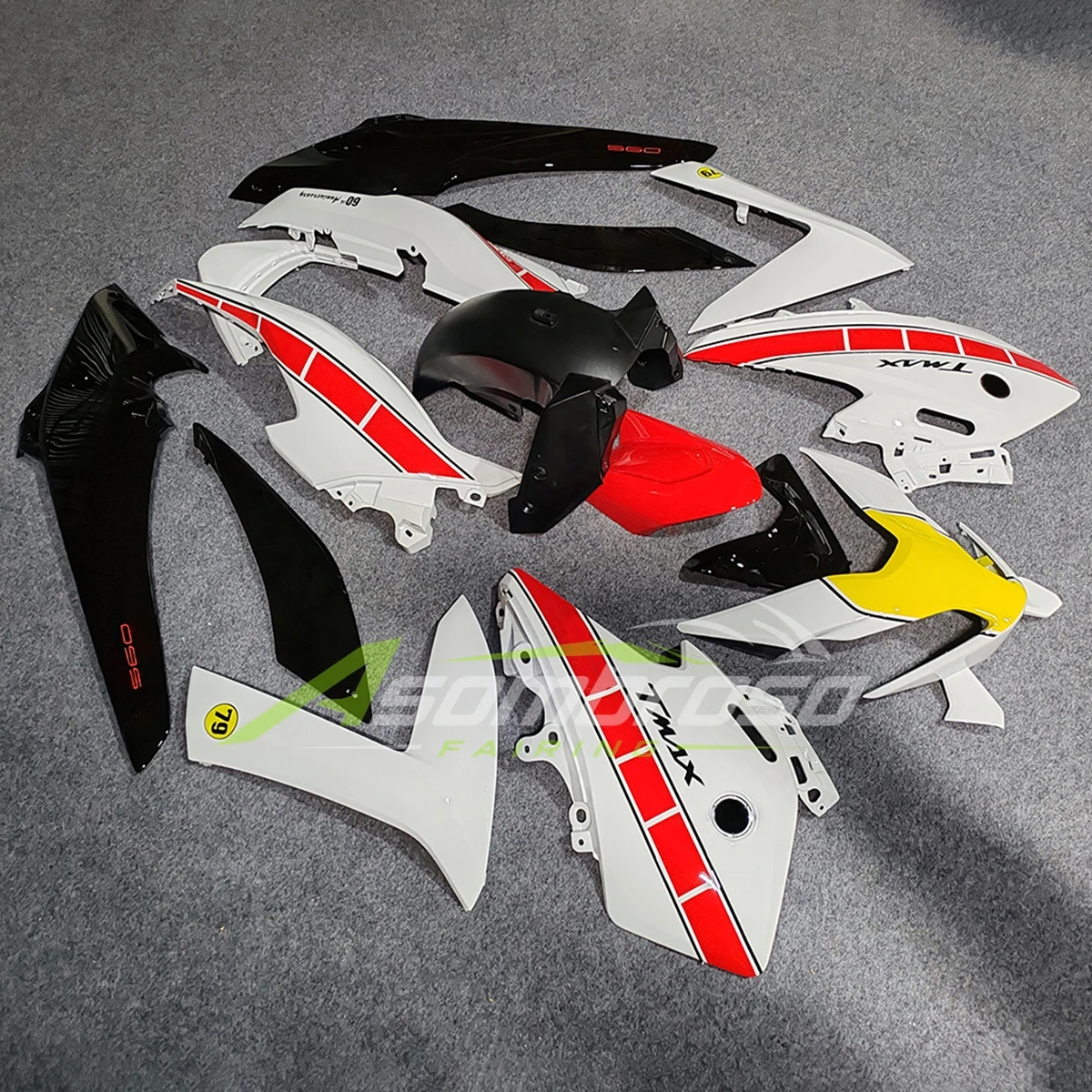 Motorcycle Body Protection Fairing Kit For TMAX560 2022-2024 2025 Full Set Replacement Cowl Shield T-MAX 530 22 23 24 25