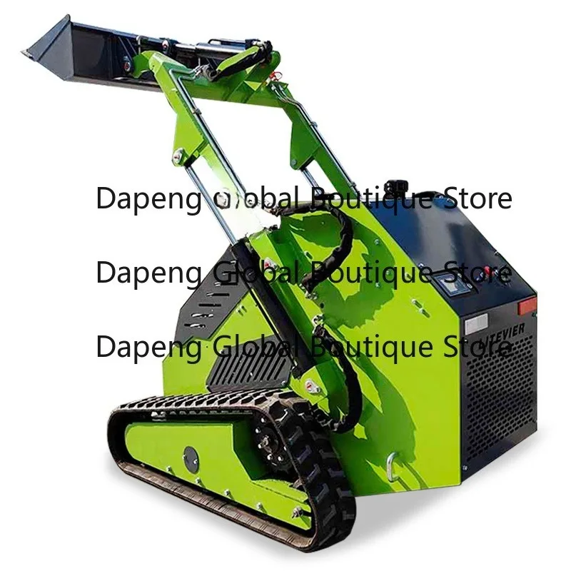 Multifunctional 50hp Qu-ick Connect Mini Skid Steer Loading Electric Wheel Loader Exca-vator Arm Stump Grinder Auger Fork
