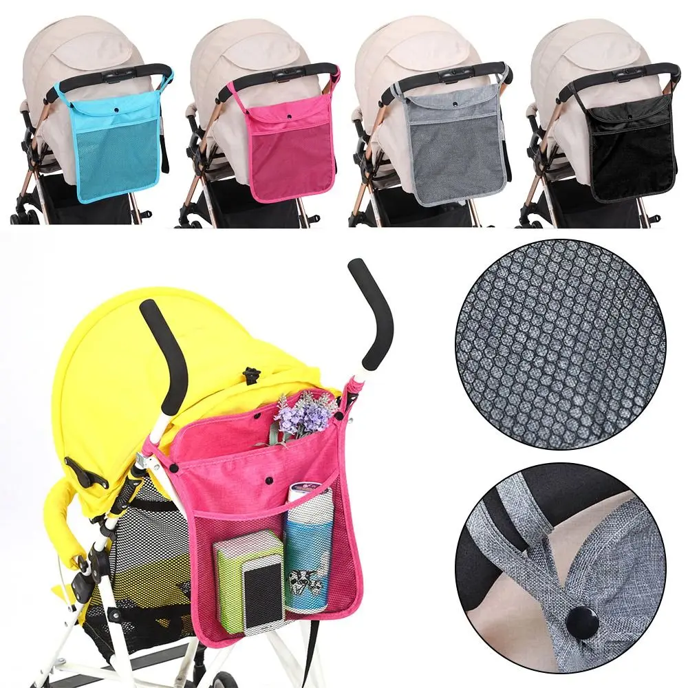 Pram Pushchair  Stroller Accessories Stroller Hanging Bag Bottle Water Cup Bag Hanging Net Big Bags Cup Holder Organizer