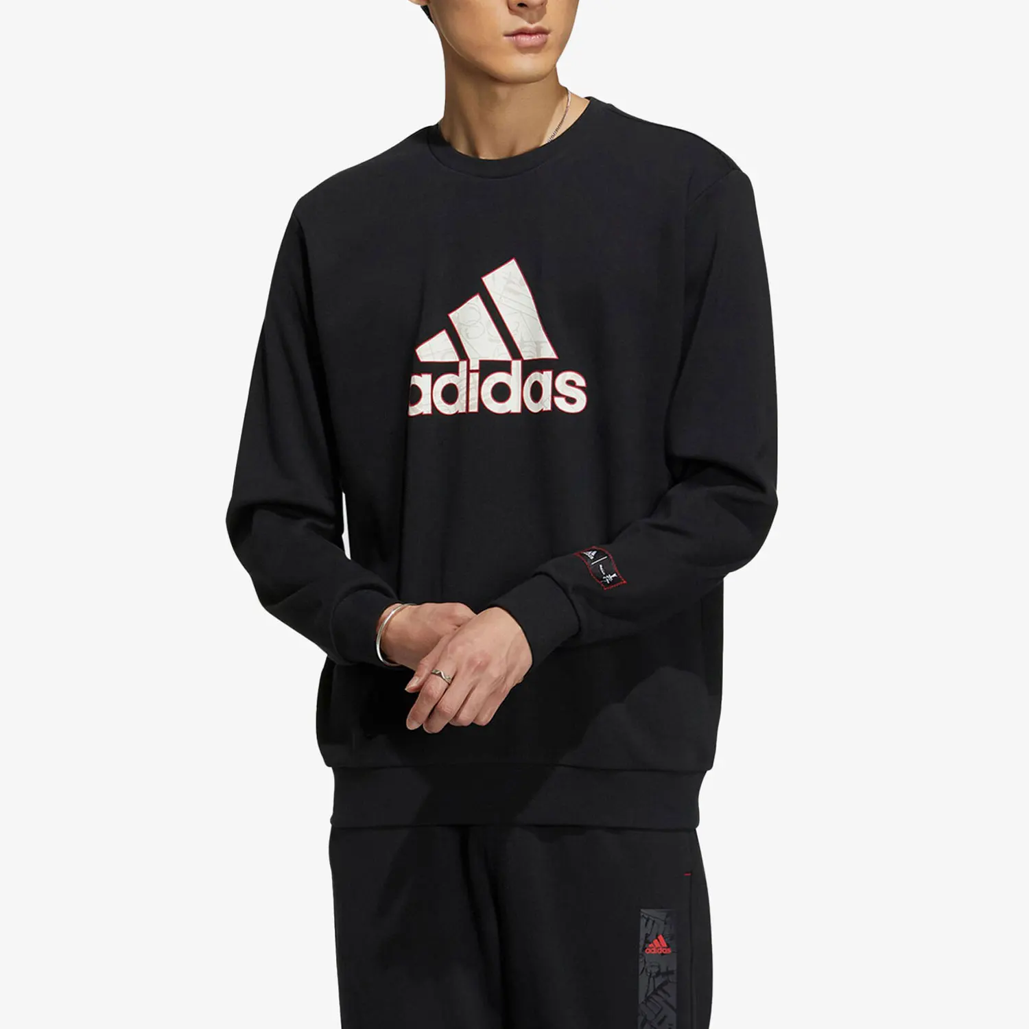 

Adidas Official Authentic 2023, новый мужской повседневный простой пуловер с капюшоном HZ3023
