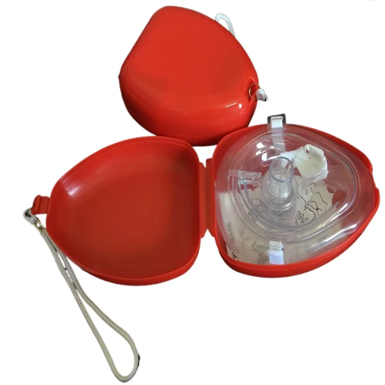 CPR mask mouth to mouth simple artificial respirator mask