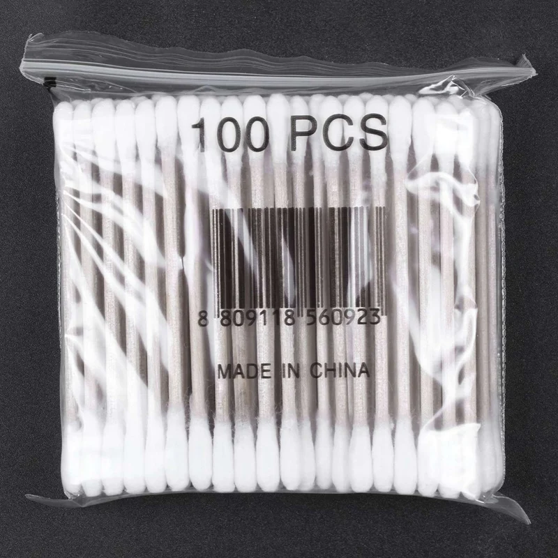 1600Pcs Disposable Cotton Swabs Bamboo Cotton Buds Cotton Swabs Ear Cleaning Wood Sticks Makeup Health Tools Tampons