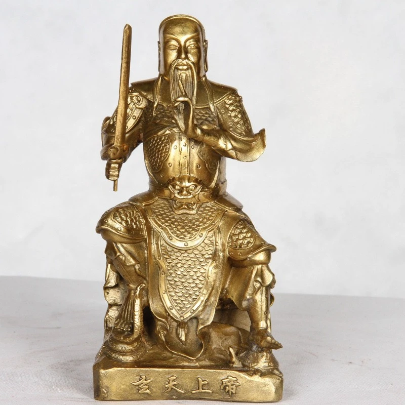 

Xuantian God Ornament Crafts Supplies Bronze