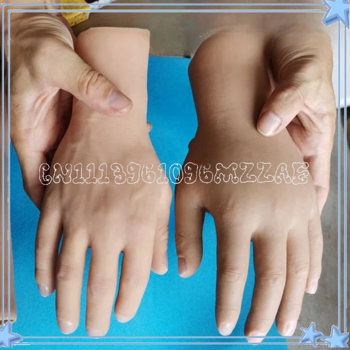 Person with Severed Palm Without Palm Special Silicone Prosthesis Palm Prosthesis Amputation Forearm Upper Arm Prosthesis