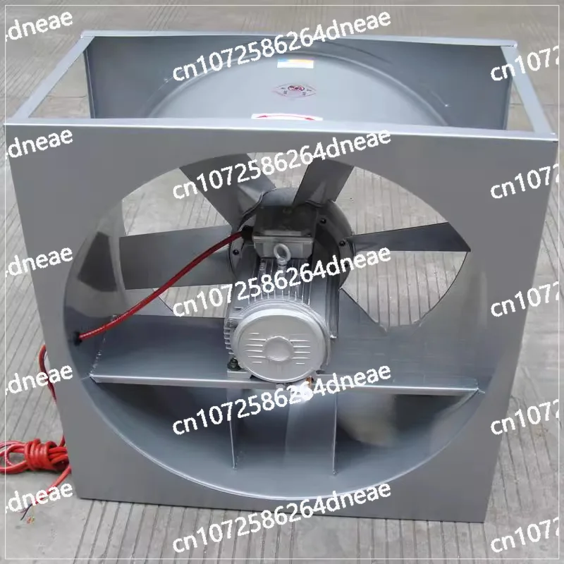 7-4 مربع ارتفاع درجة الحرارة والرطوبة العالية مقاومة الخبز تعميم مروحة للأمام 2.2KW 380VF الصف مخصص