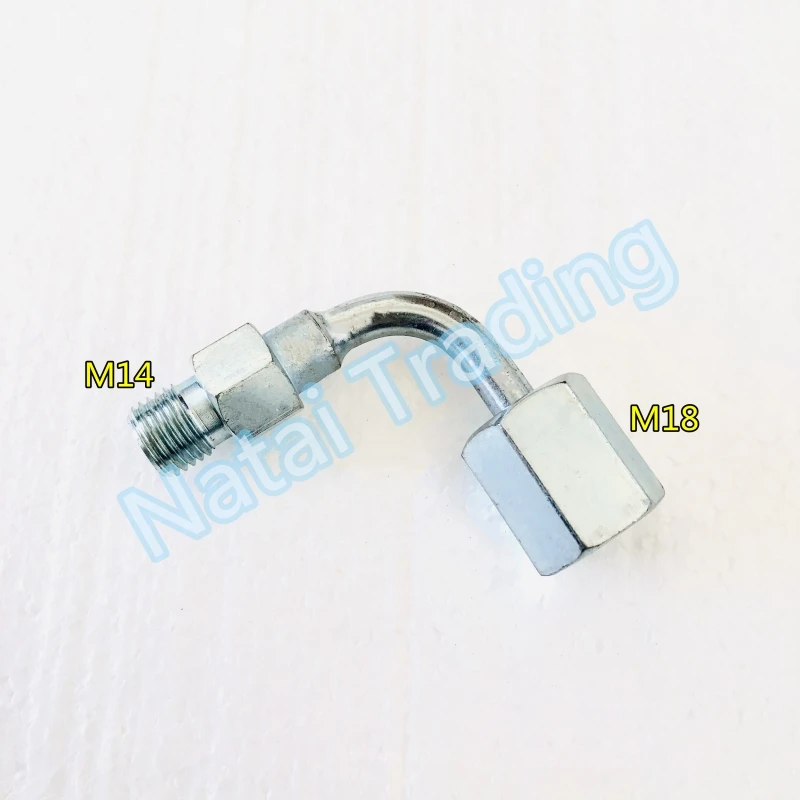 Oil Tube Conversion Joint Diesel Common Rail Injector Connect Joint to Fuel Tube Oil Pipe Adapter Test Bench Spare Part