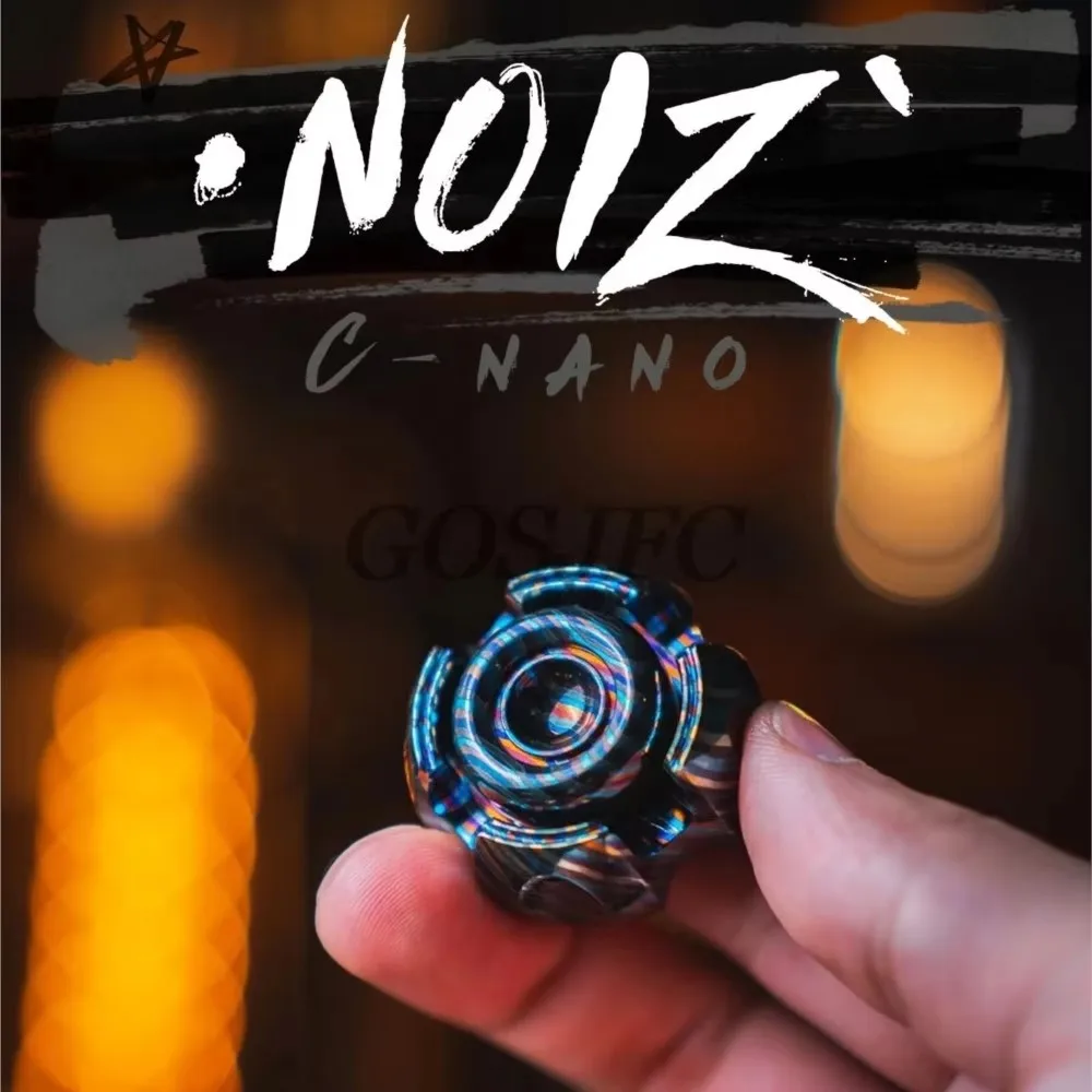 لعبة LAUTIE EDC Noiz C Nano In Zircuti Super Limited Edition 90 قطعة لعبة مذهلة ببصمة الإصبع