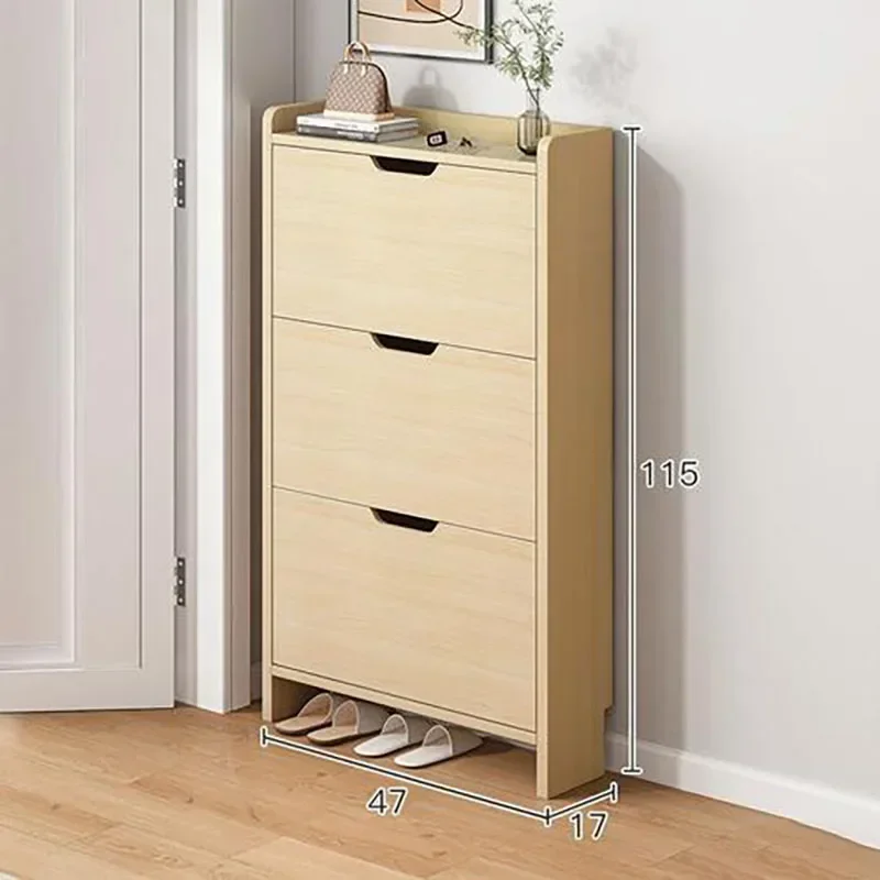 Modern Space Saving Shoe Rack Cabinet Indoor Luxuryfolding Beautiful Shoe Cabinet Dust Proof Narrow Szafka Na Buty Furniture