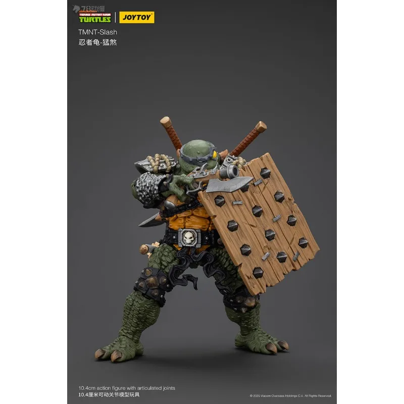 JOYTOY Echte JOYTOY x Ninja Turtles Series Tokka en slash en Krang Beweegbare eindproductmodel cadeau verzamelobjecten pop
