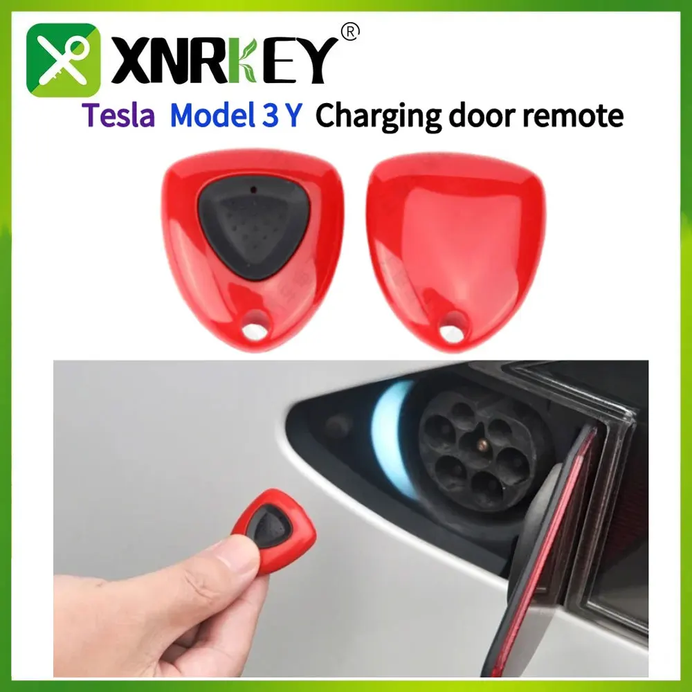 XRNKEY Tesla Charging Door Remote Control For Model 3 Y Models Can Be Used Directly No Programming and Matching Required 433m