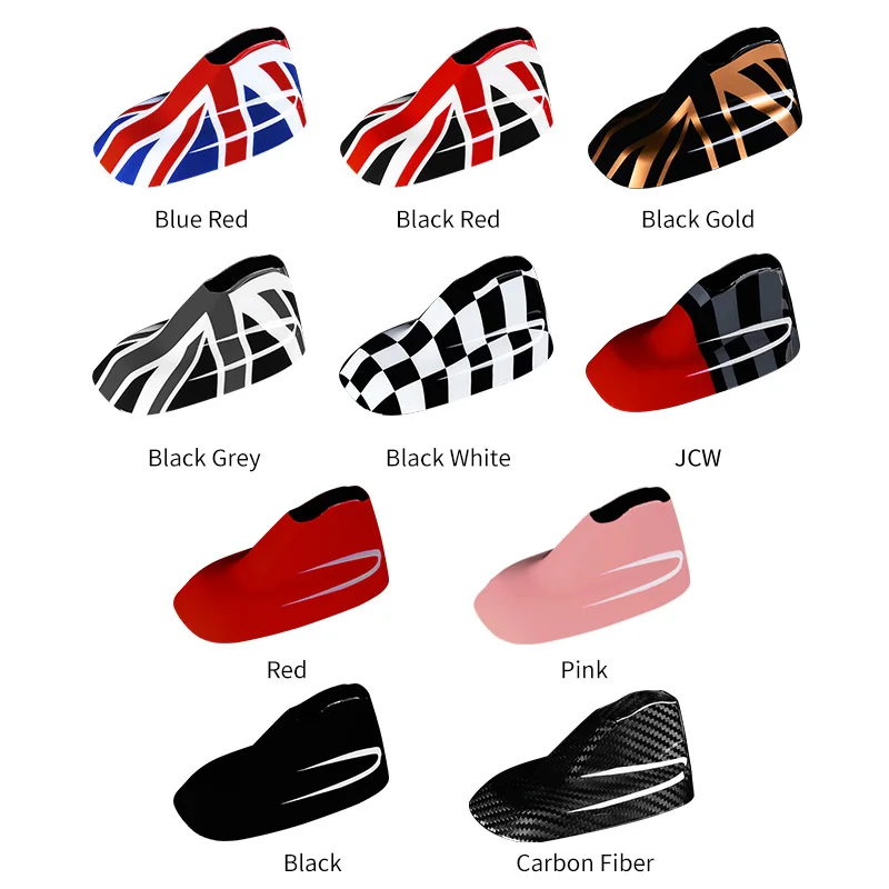 Car Roof Shark Fin Decoration Radio Signal Aerial Antenna Cover Sticker For MINI COOPER Exterior Car Styling Replacement
