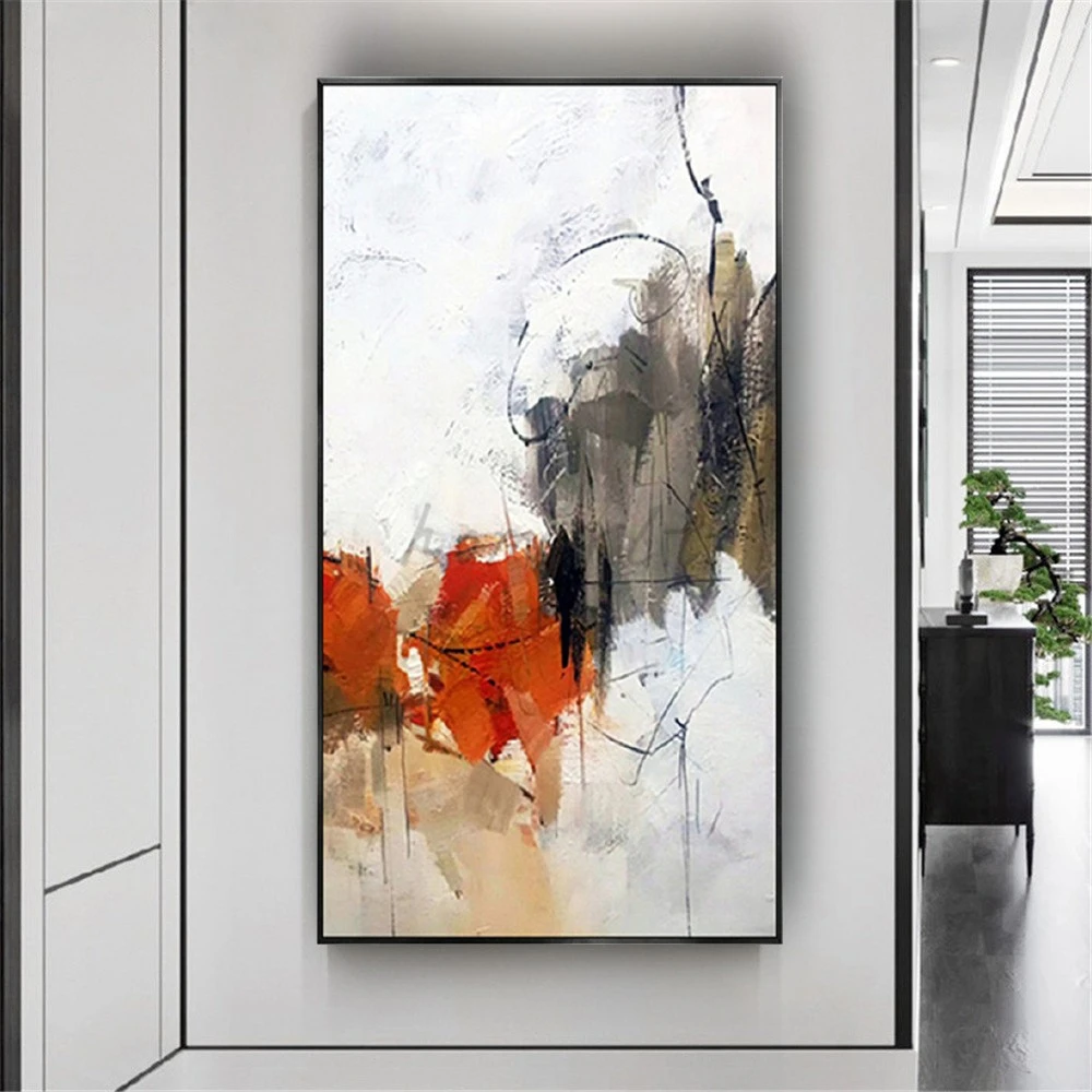 

Modern Watercolor Wall Paintings Hand Painted Fashion oil painting on Canvas Wall art Picture For Living Room Home Decor artwork