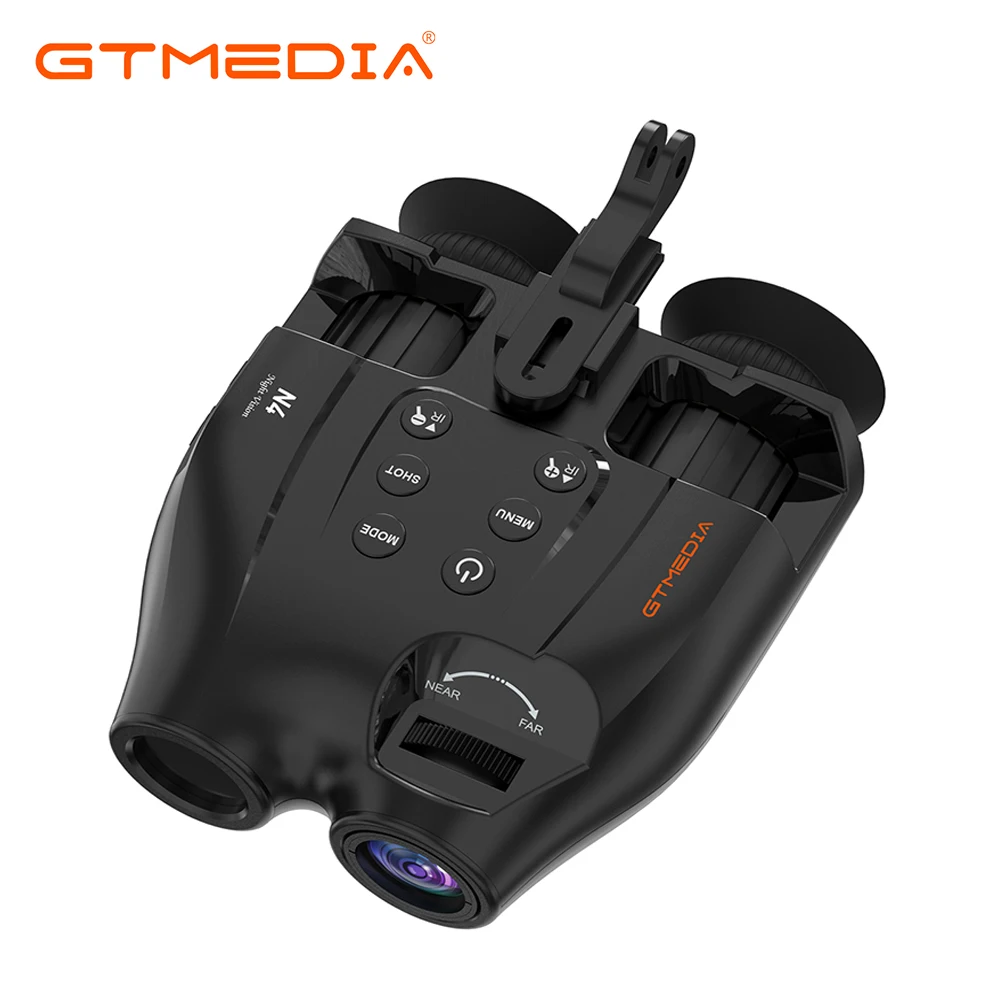 GTMEDIA N4 1080P Infrared Night Vision Binoculars Head Mounted Tactical Binocular Telescope Outdoor Digital Camera for Hunting