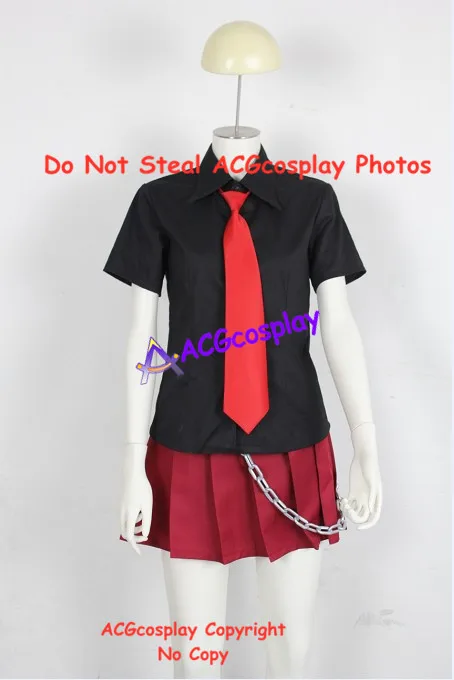 

xxxholic Neko Musume Cosplay Costume include chain accessory acgcosplay costume