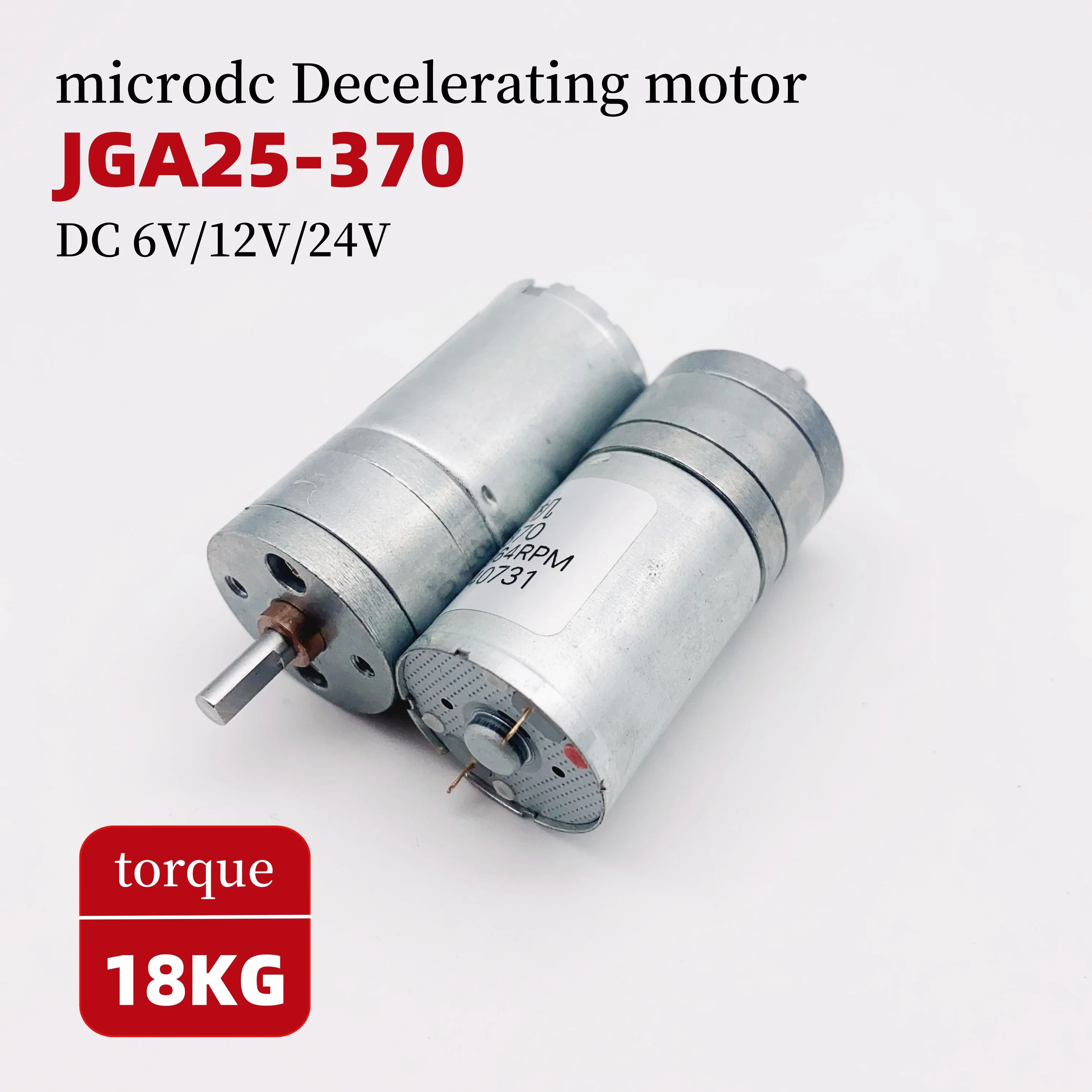 

GA25-370 micro brush DC deceleration The motor can speed up and reverse 6V12V24V with large torque de engrenagem alto torque