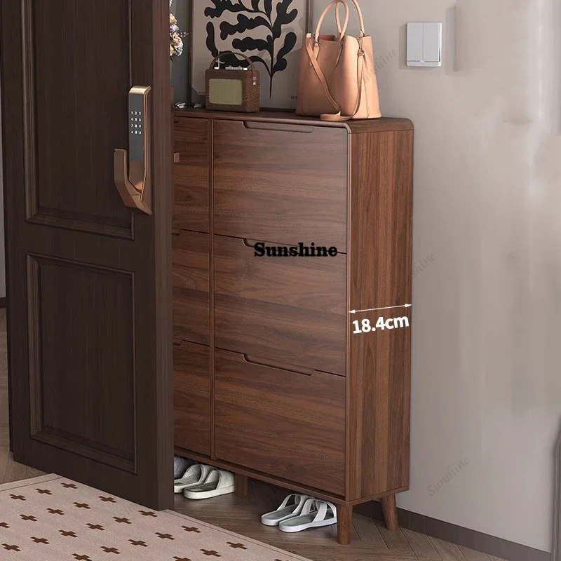 Vertical Slippers Shoe Cabinet Entrance Hall Organizer Storage Mobile Display Shoe Shelf Living Room Gabinete Hotel Furniture