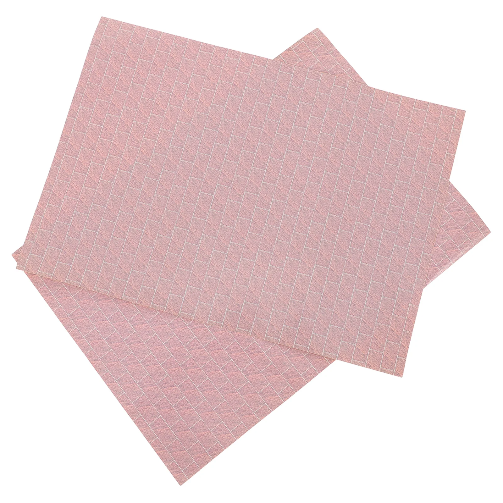 2 قطعة 1:12 دمية مصغرة خلفية الطوب الأحمر تصميم محكم ملصقات جدار DIY بها بنفسك لوازم ديكور المنزل مصغرة اكسسوارات