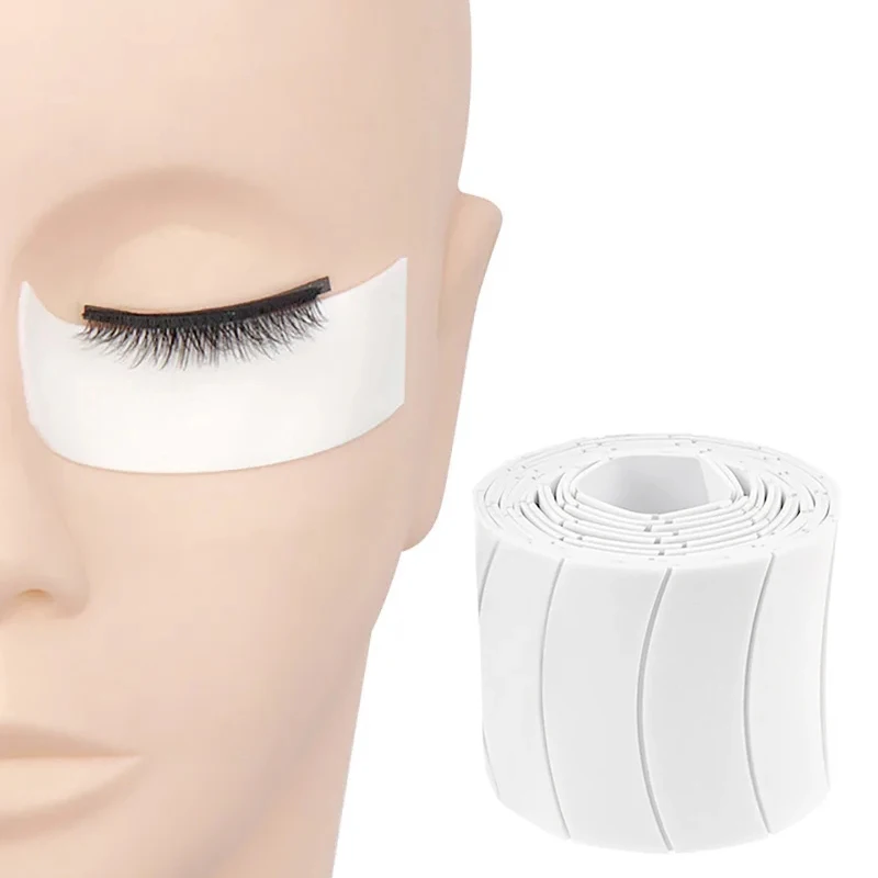 Rouleau de ruban adhésif en mousse PE pour les yeux, accessoire de maquillage facile à enlever, 110 pièces