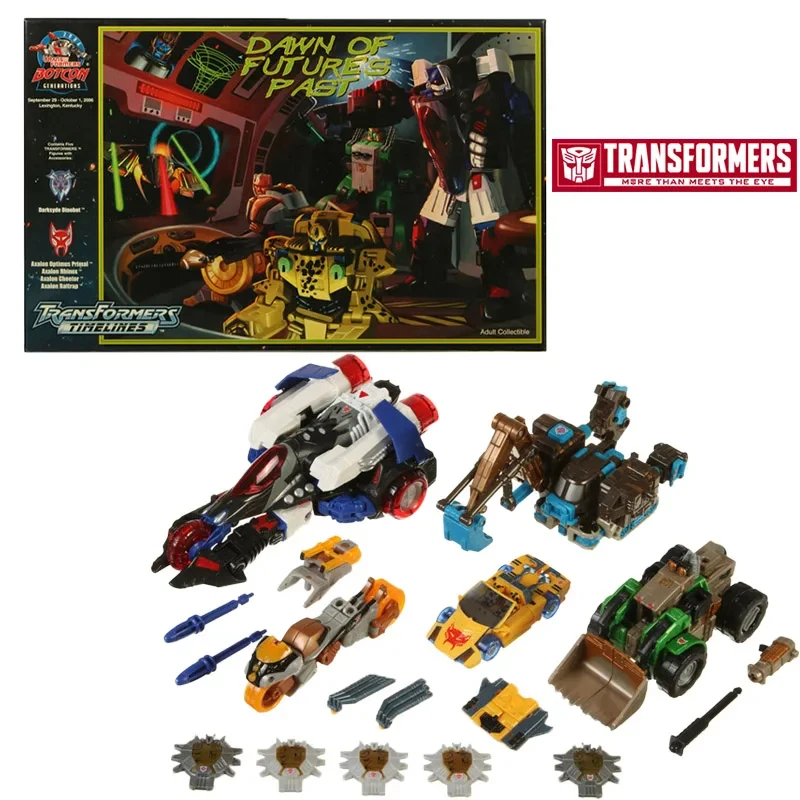 Transformers Botcon / Otfcc / Timelines Convention Box Sets: Dawn of Future\'s Past Original Stock Boy Birthday Gift