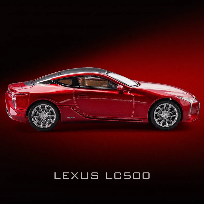 1:64 LEXUS LC500 LS500h coche de aleación fundido a presión y vehículos de juguete modelo de coche modelo a escala en miniatura coche para niños
