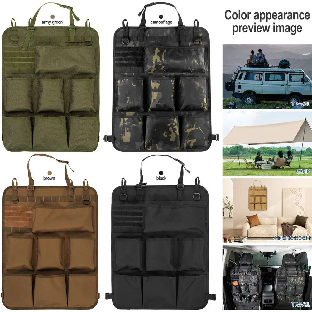 

1Pcs Car Organizer Seat Back Storage Bag Multifunctional Thicken Hanging Bags Auto Stowing Tidying Pocket Interior Accessories
