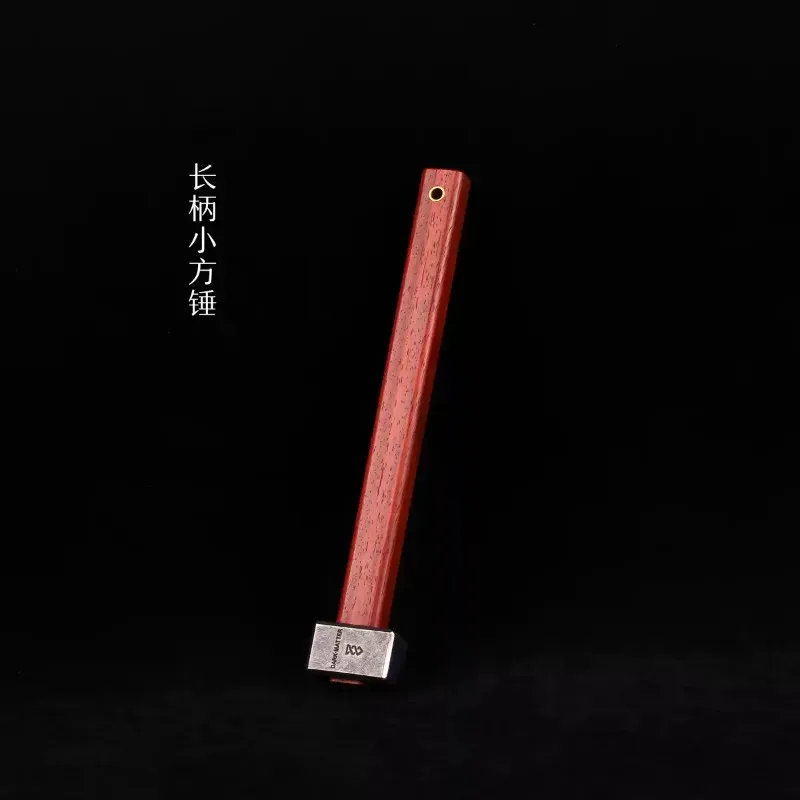 Everbright Store Safflower Pear Long Handle Classic Small Steel Hammer Mini Small Hammer Unpacking Display Props