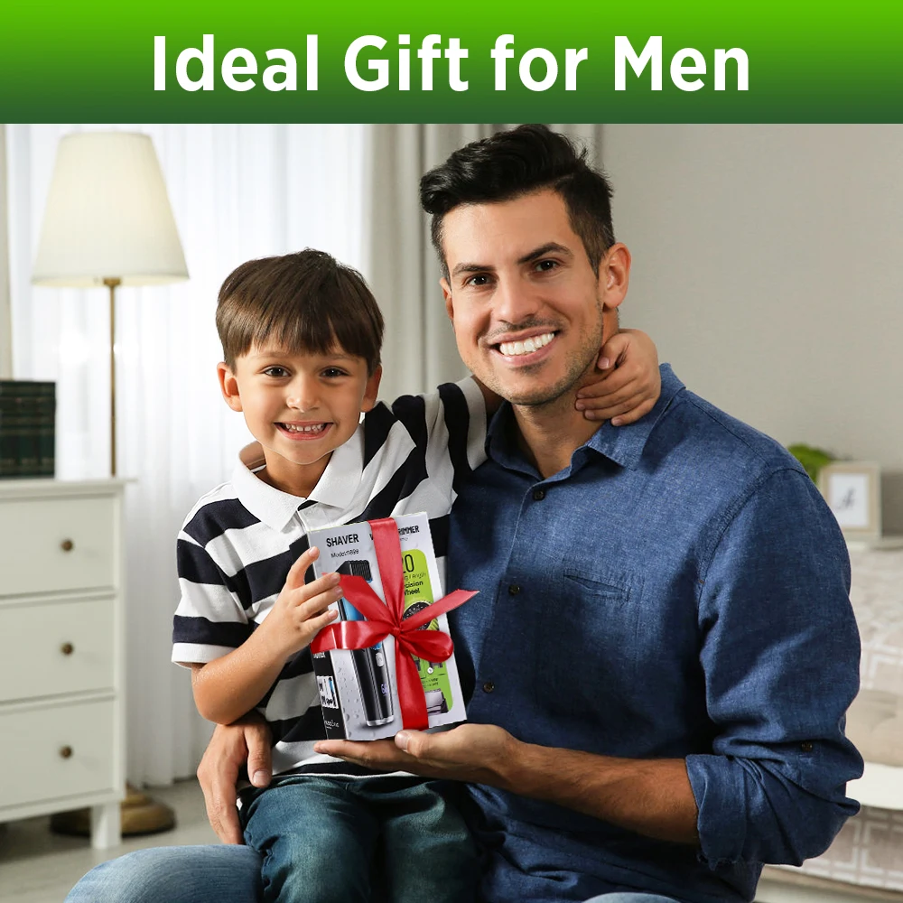 

Беспроводной электрический триммер для волос, профессиональная машинка для стрижки волос, многофункциональная традиционная мужская бритва, встроенная вакуумная машинка для стрижки волос с ЖК-дисплеем