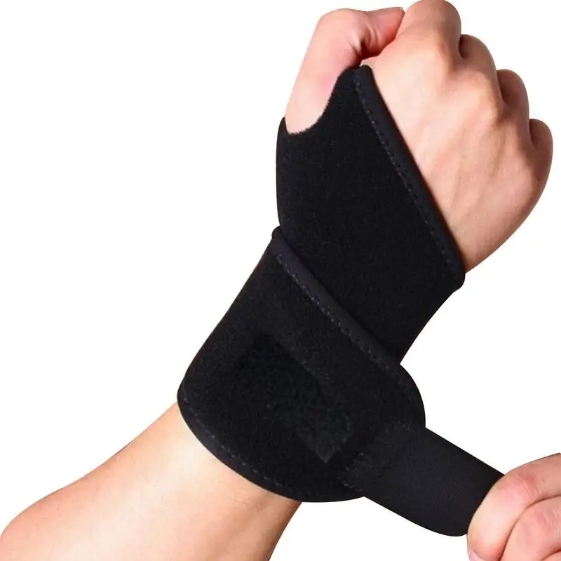 Wrist Compression Adjustable Weightlifting Wrist Wraps Support Hand Brace Wrist Support Splint For Carpal Tunnel Fitness