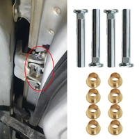 1 Set For Nissan For Navara 1997-2005 D22 Truck Pickup Car Door Hinge Repair Kit Door Hinge Pin Bushing Kit Car Repair Kit